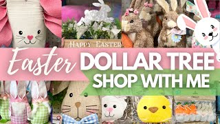 Dollar Tree EASTER 2024 | Dollar Tree EASTER New Finds | New Decor \& DIY Shop With Me 🐰