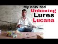 My new rod and lures unboxing