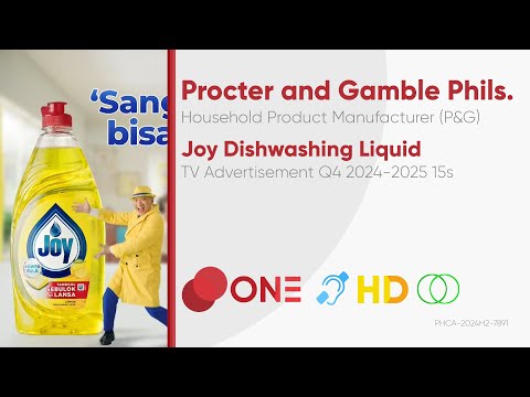 Joy Dishwashing Liquid TV Ad Q4 2024 2025 15s Philippines CC HD ST 