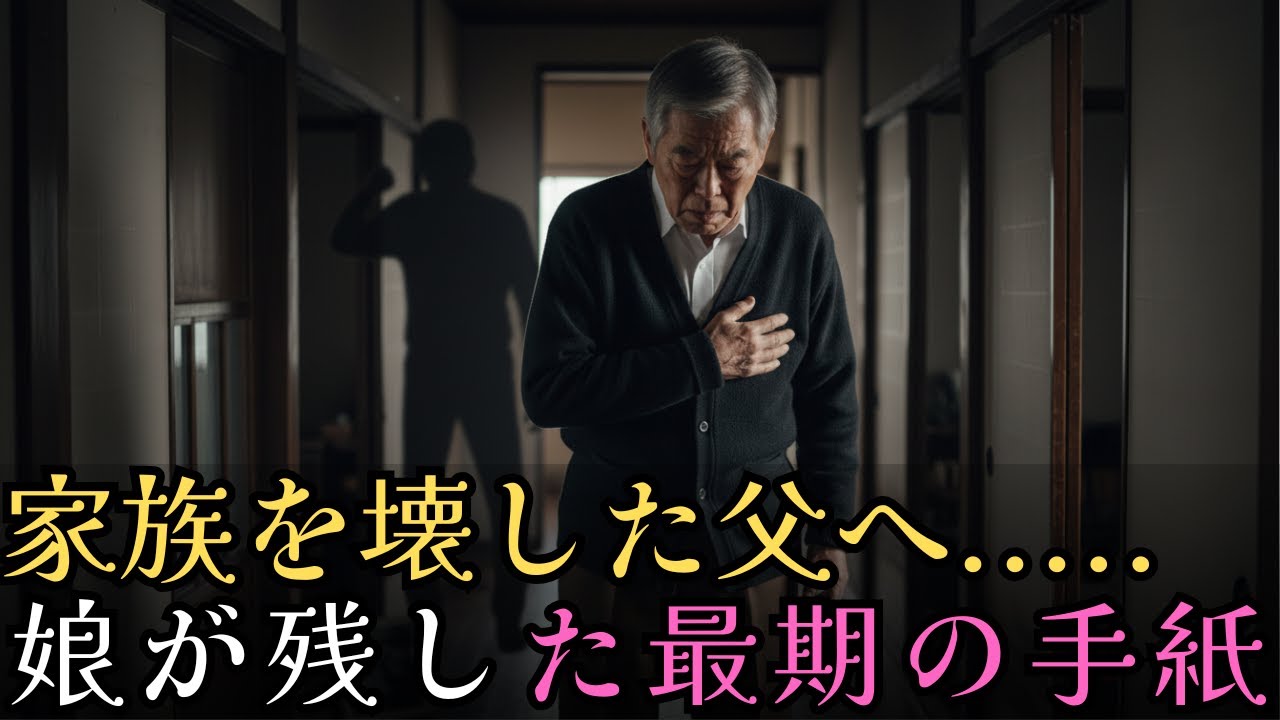 家族を壊した父が老後に受け取った一通の手紙