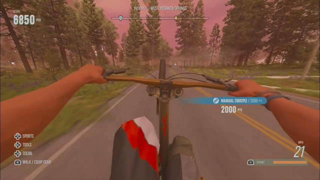 RIDERS REPUBLIC mtb wheelie/manual YouTube