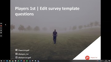 Players 1st Edit survey questions