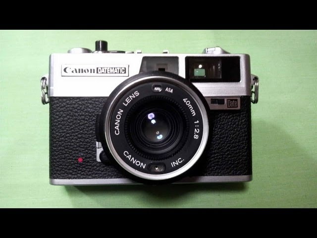 整備済 Canon DATEMATIC キヤノン デートマチック フィルムカメラ 完動品】【実写済み】Canon DATEMATIC – Ein Camera