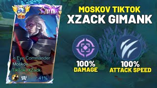 MOSKOV TIKTOK😱 MOSKOV INSANE ATTACK SPEED BUILD 2026! MLBB