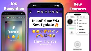 InstaPrime v4.1 🍎 | iOS Instagram for Android | New iPhone Story + iOS 18.4 Emojis & New Fonts