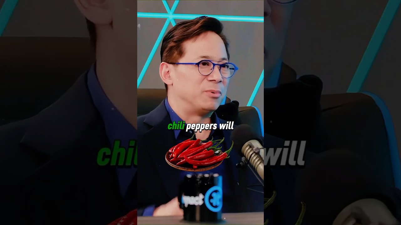 Chili Peppers Trigger Fat Burn🔥🌶️Dr William Li