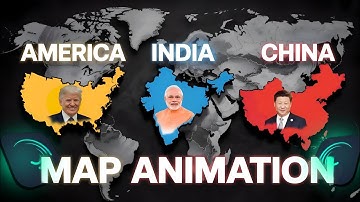 How to Create Map Animation in Alight Motion | Step by Step Tutorial 🔥