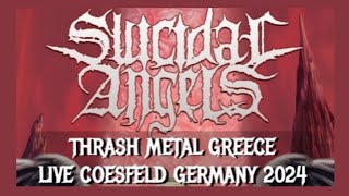 SUICIDAL ANGELS - THRASH METAL GREECE - LIVE 23.03. 2024 - COESFELD GERMANY (full Show)