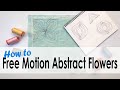 How to Free Motion Quilt Abstract Flowers with On Williams Street