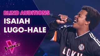 The Blind Auditions: Isaiah Lugo-Hale sings Can't Hold Us by Macklemore & Ryan Lewis Ft. Ray Dalton