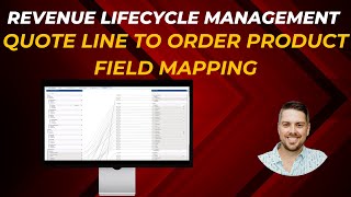 Quote Line to Order Product Field Mapping in Salesforce Revenue Lifecycle Management Profile