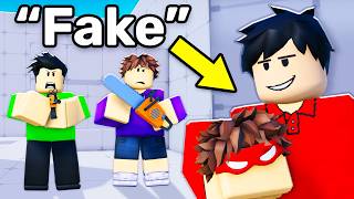 I Disguised as “FAKE” YouTubers in Roblox Rivals..