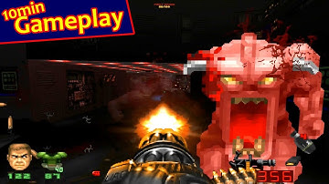 Brutal Doom v21 + Maps of Chaos (Doom 1) ... (Gameplay)