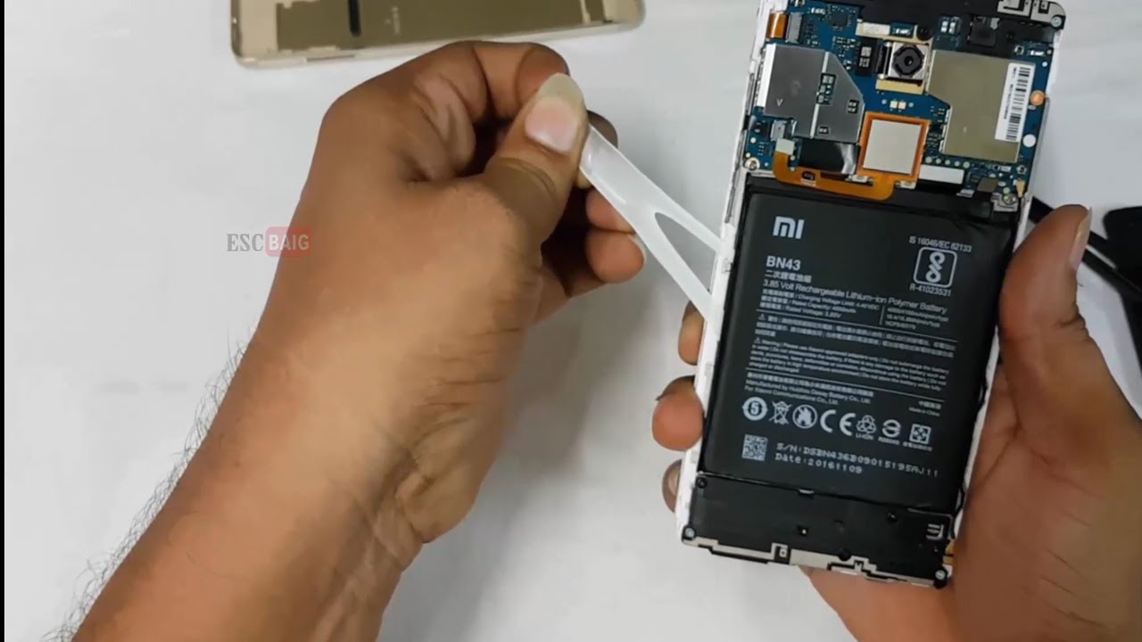 Xiaomi Redmi Note 4 - Замена батареи