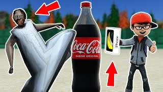 Coca-Cola and mentos Challenge !! Granny vs Nick vs Squid Game - funny horror animation (p.154) screenshot 2