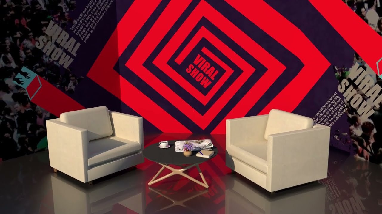 studio design I set design I Virtual Set Design I tv studio set I