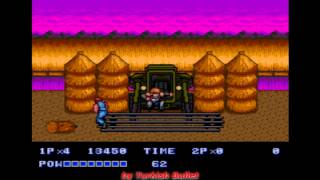 Double Dragon Ii The Revenge Sega Mega Drive - Longplay Hard Difficulty