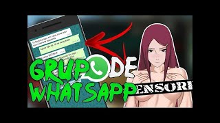 10 Minutos de Whatsapp no Naruto! GRUPO Narutando #5