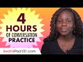 4 Hours of Swahili Conversation Practice - Improve Speaking Skills
