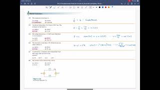 Review Question 2.1 - 2.6, Fundamentals of Electric Circuits, 7th ed, Alexander / Sadiku