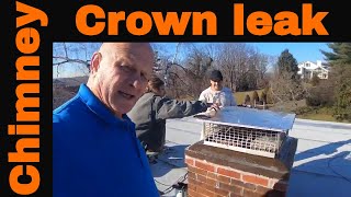 How to waterproof a Chimney Cap? How to Seal a Chimney Crown? Leaks!Turbo Poly Seal