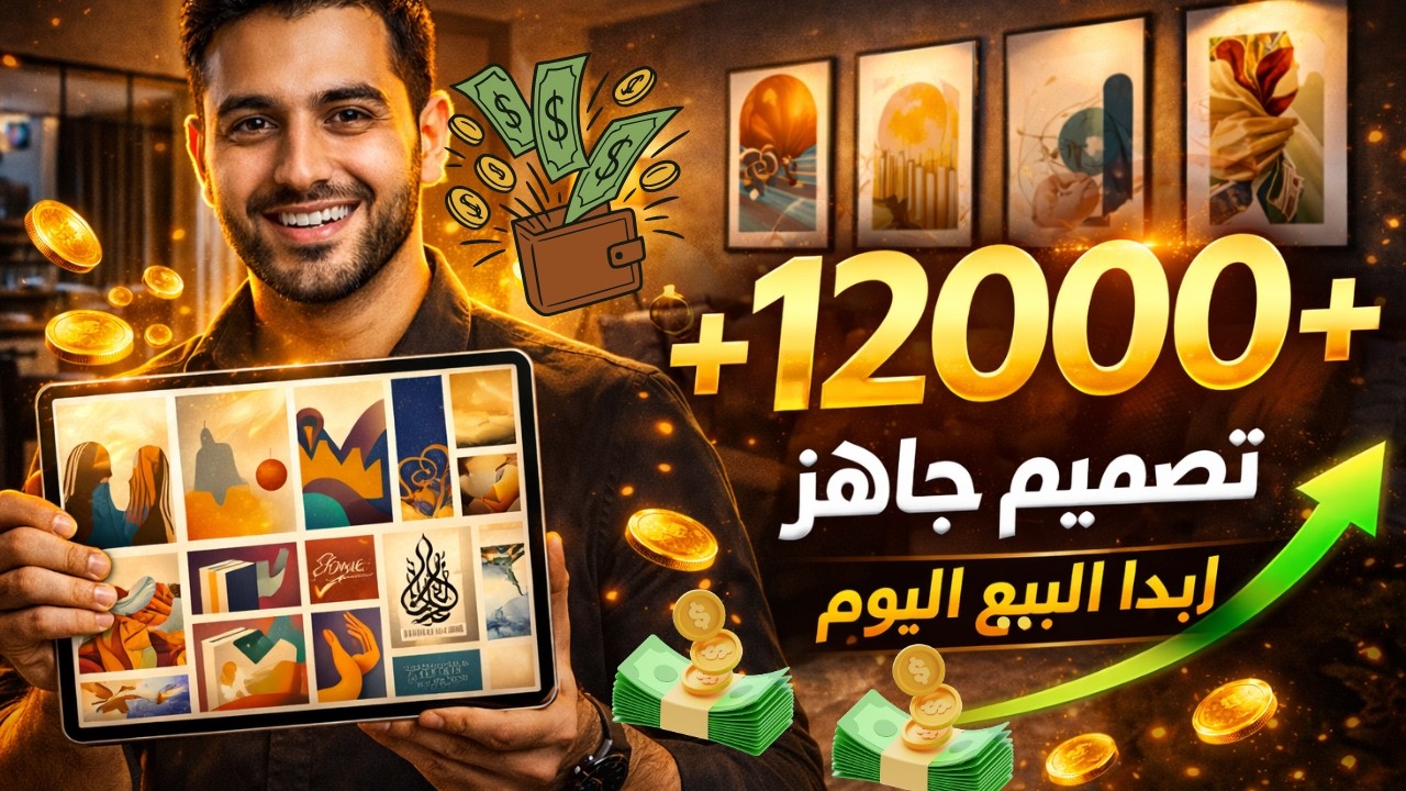 مشروع مربح أونلاين: ابدأ بيع أكثر من 12000 تصميم Wall Art جاهز وحقق دخلًا  من الطباعة عند الطلب