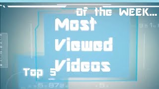 YouTube Most Viewed Videos Week Commencing: 21/4/14