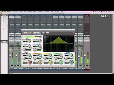 ProTools: Roughmix EQ-ing Drums (Tutorial) | SET School
