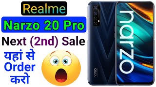 Realme Narzo 20 Pro Next Sale Date Flipcart & Realme Store | Realme Narzo 20 Pro Price & Details 