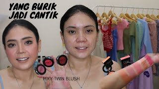 Pixy Twin Blush Review | Blush On Pixy Fungsional Wajib Coba