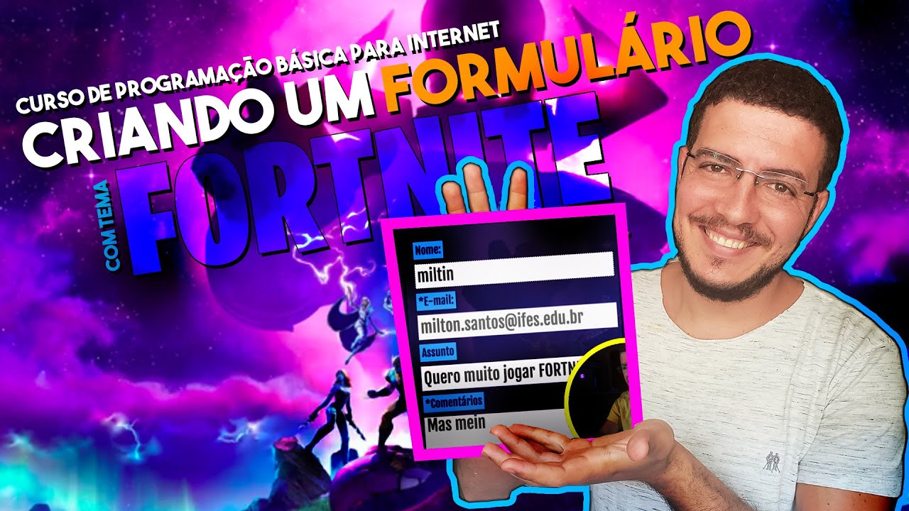Criando um Formulário com Estilo GAMER em HTML e CSS com tema do ...