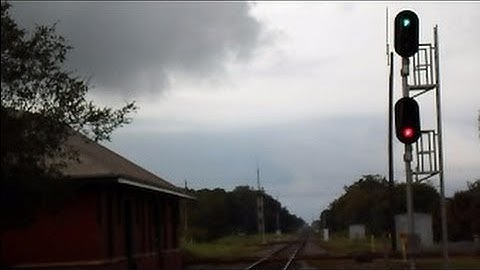 CSX Container Train Through Plant City Florida