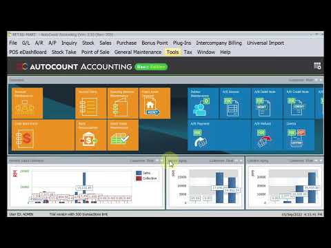 AutoCount 2.0: Invalid Account No Prompted During Save Cash Purchase