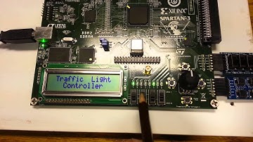 Traffic light controller FPGA. COE 405