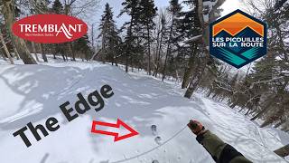 Skier la meilleure ligne du Versant Edge de Tremblant - Haute-Tension