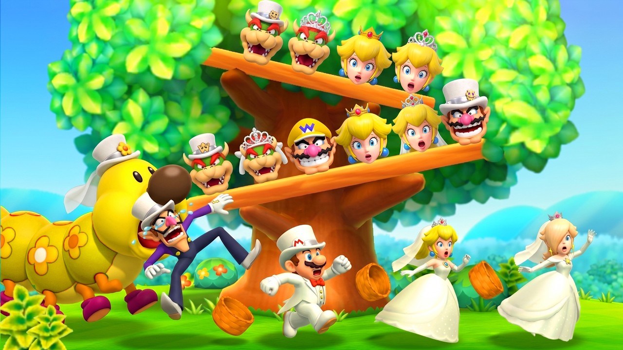 マリオパーティー ソフトキーホルダー マリオ ルイージ ピーチ ほか マリオパーティ100ミニゲームコレクション】最高のラッキーミニゲーム