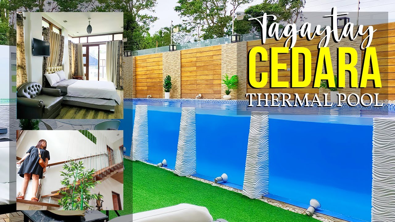 Cedara Thermal Pool Tagaytay A Stunning Exclusive Vacation House