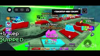 🏆 +1 Backflip Obby Escape Script - INFINITE WINS