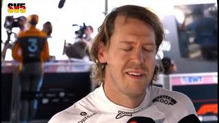 F1 2022 Sebastian Vettel Post Qualifying Interview French GP News