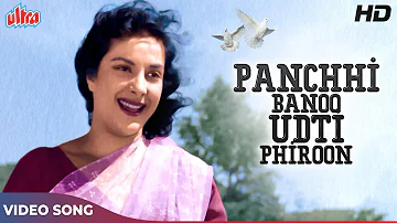 क्लासिक हिट ऑफ़ नरगिस (HD) Panchhi Banoo Udti Phiroon : Lata Mangeshkar Songs | Chori Chori (1956)