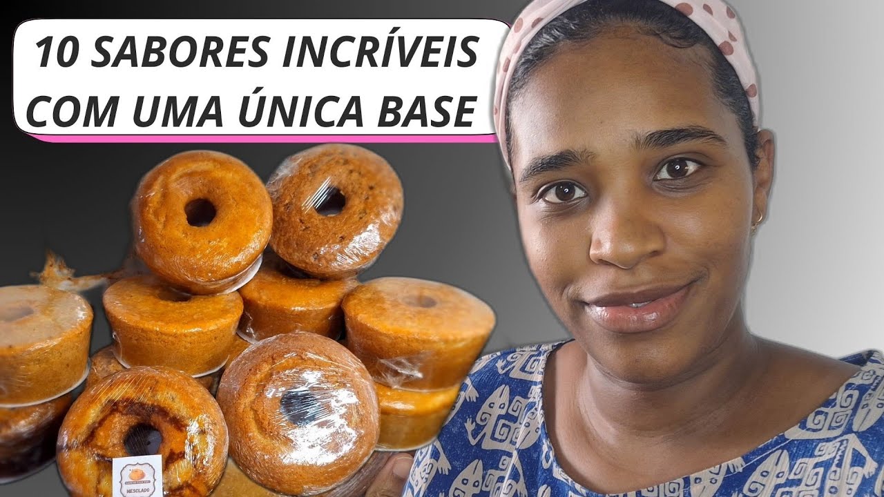 BASE ECONÔMICA PARA BOLOS CASEIROS: 10 SABORES PARA LUCRAR E CONQUISTAR CLIENTES