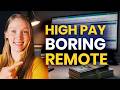7 Boring Remote HIGH PAID JOBS In Canada