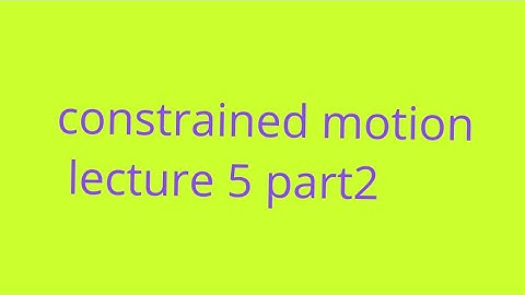 Bsc dynamics(maths) constrained motion in hindi ,circular motion bsc mechanics lecture