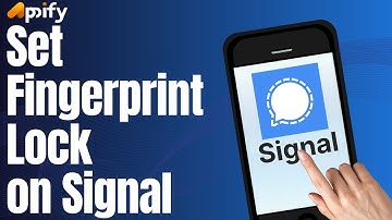 How to Set Fingerprint Lock on Signal App (2024)
