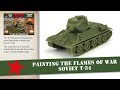 Painting a 15mm Flames of War TANKS Soviet T-34 tank
