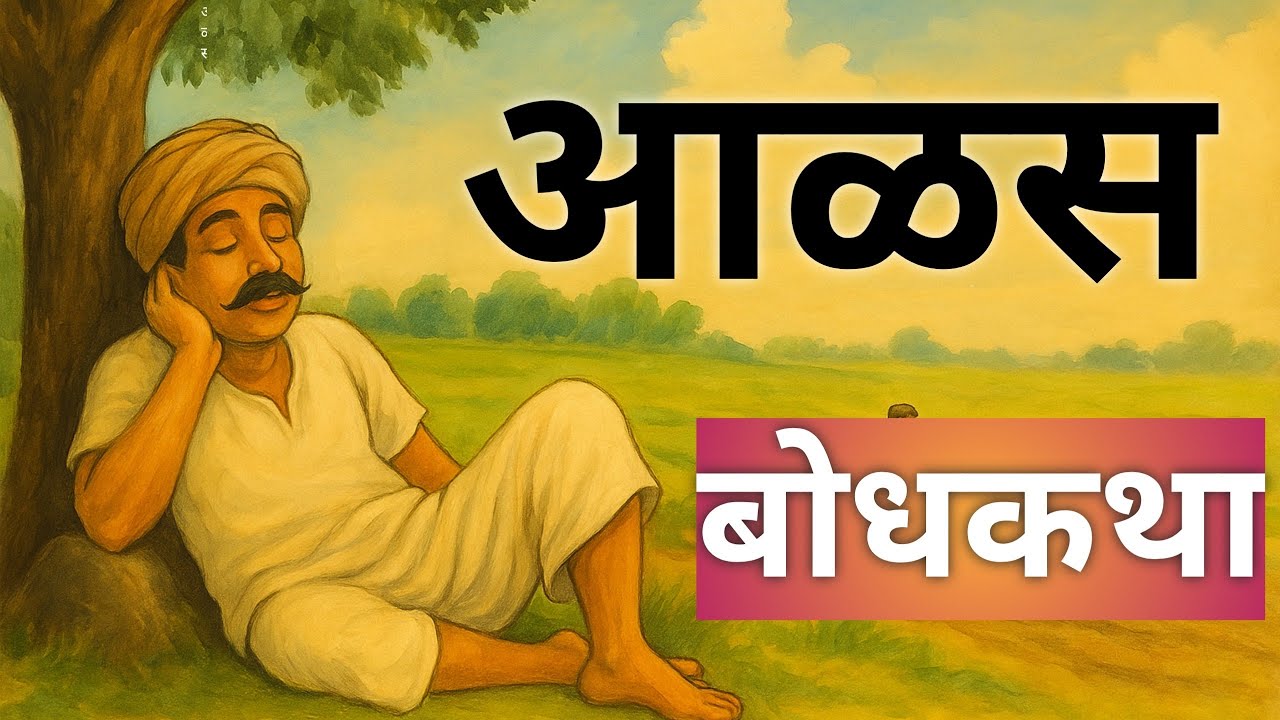 आळस | बोधकथा | Marathi motivational stories|