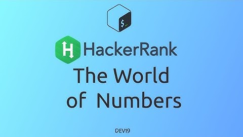 #5 The World of Numbers | HackerRank Linux Shell #shell #c #java #shellscripting  #hackerrank