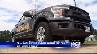 Trial date set for former Noxubee County sheriff and deputy