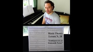 Music Theory Lesson 10 – Semiquavers (Sixteenth Notes) & Solfege Basics
