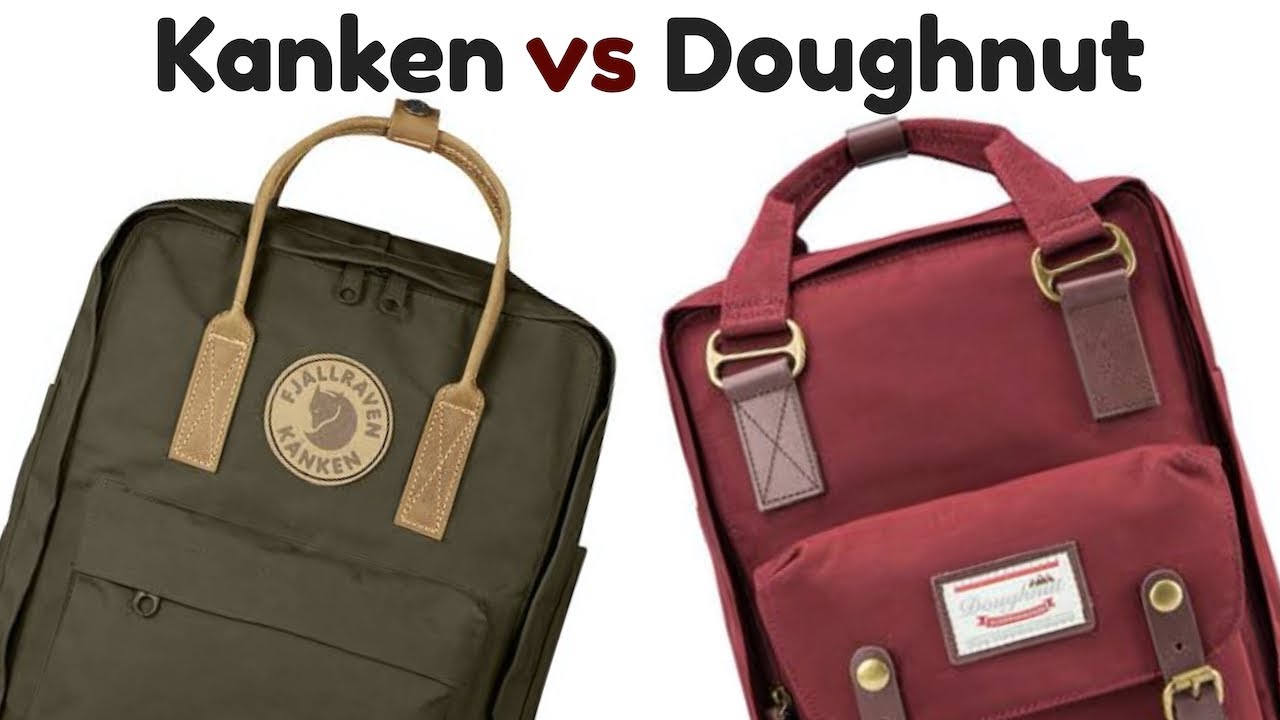 Fjallraven Kanken vs Doughnut Backpack Comparison 